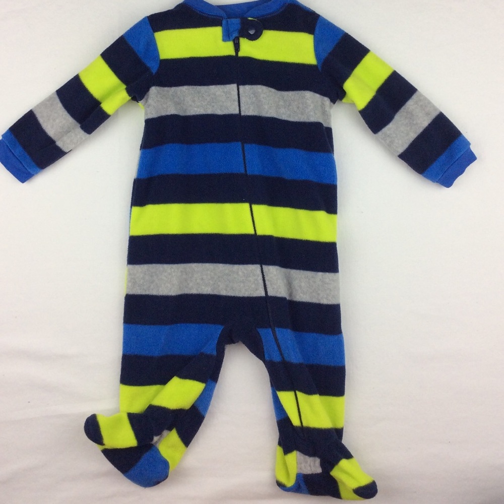 🍼 6/$18 Navy Blue, Gray, Neon Green Soft Footie